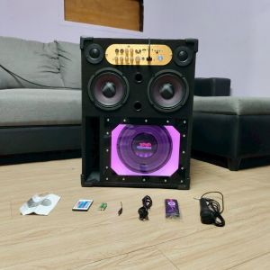 ลำโพงบลูทูธซับเบส 10 นิ้ว D900 D2000 ตู้แบนพาส อะคริลิคไฟ ตู้สูตรแข่งลมหลัง ดอกกลาง 6.5 นิ้ว แหลม 3 นิ้ว