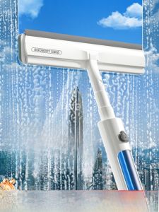 Dụng Cụ Lau Kính Hai Mặt Chuyên Dụng Cho Gia Đình Dụng Cụ Vệ Sinh Kính Cửa Sổ Cao Tầng Dụng Cụ Lau Khô Nước