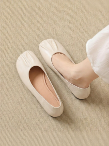 Agsdon | Slip-On Flat Mary Jane Shoes Ballet-style Shallow Toe
