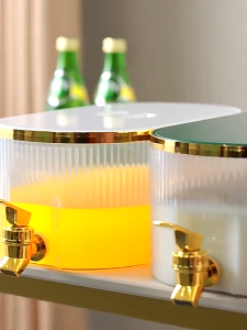 5.3L Water Dispenser Beverage Dispenser Water Jug Dispenser Bekas Kenduri Kettle Camping Small Kettle 饮料桶