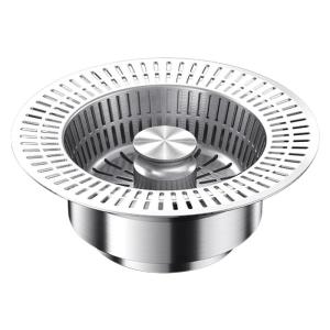 WONREFACT | Bộ Lọc Rọ Thoát Nước Bồn Rửa Bằng Inox Có Nắp Đậy Kín