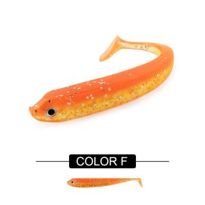 Spinpoler Soft Fishing Lure 7.5cm 9.5cm12.5cm Shad Swimbait T Tail Rubber Fake Fish Wobblers Bass Pike Bait Aritificial Silicone