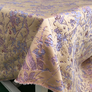 Nigeria African Brocade Lace Fabric New Arrival French Gilding Damask Jacquard Lace Fabric For Women Wedding Dress Sewing A3950
