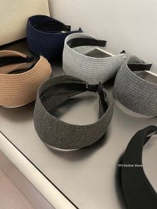 Yi Meng Ling French Style Wide Edge Knitted Hairband Womens Sport Hair Tie High Hairline to Make Face Look Smaller