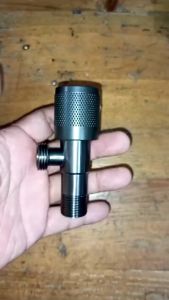 STOP KRAN KLOSET WASTAFEL SHOWER CFKS90 STAINLESS FUN CORNER DENGAN PAKING AMAN