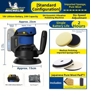 Michelin | Wireless Lithium Battery Floor Marble Polishing Machine DA Eccentric