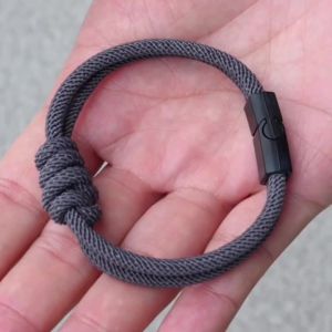 Stylish Men Rope Bracelet High Quality Milan Thread 9 Colors Street Cool Riding Wrist Accessories Sports Sweat Absorbent Pulsera