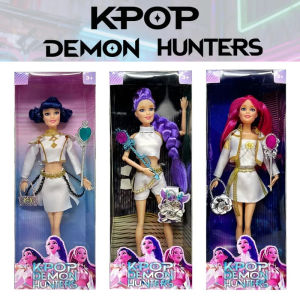 2025 NEW Hot Exquisitely Shaped Anime 30CM K-Pop Demon Hunters Doll Vinyl Toy Rumi Mira Zoey Birthday Surprise Gift For Girls/