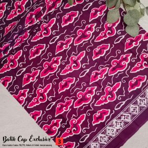 Kain Batik Cap Garutan 2 Series - Motif Mega Mendung Series - Batik Cap (Bukan Batik Print) - Fashion Batik Pria Wanita - Batik Kombinasi