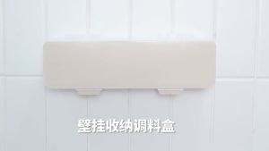 Tempat Bumbu Gantung Dinding Dapur Storage Box Buka Tutup 11KL18