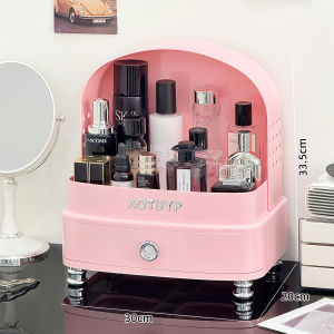 Acrylic Desk Organizer Storage Box Drawer Type