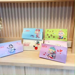 👜 ที่ใส่ทิชชู่แบบพับเก็บได้ ลาย Molly ใส่ได้กับกระดาษทิชชู่ทั้งแบบกล่องและแบบห่อ ทั้งไซส์ใหญ่และไซส์เล็ก ขนาด 25×12×12 cm