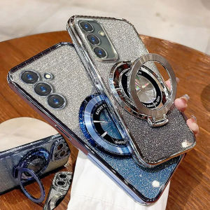 เคสสำหรับ Xiaomi 14 T Pro 2024 5G 13T 14 T 14 T เคสกรอบ Bling แวววาวแบบนิ่มสำหรับ Mi14T Mi 14 T 14TPro 13TPro Mi14 14Pro Mi13T แหวนตัวอักษรเคสด้านหลัง