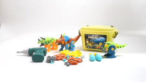 Mainan Dinasour Screw Toys For Kids DIY Assembly Jurassic World Simulation Toy Gift for Kids