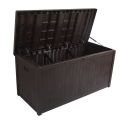 Outdoor Storage Box Garden Roof Storage Cabinet Courtyard Balcony Rainproof and Sun Protection Storage Box Lockable Sitting Toolbox. 