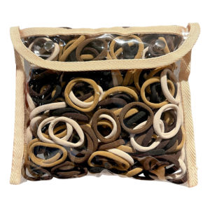 Dây Buộc Tóc Cao Su Màu Nâu Durability Cao Đàn Hồi Cao Không Bó Sát Phụ Kiện Tóc Cho Tóc Dài Và Tóc Ngắn