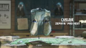 CamelBak Zephyr Pro Vest with Two 17oz Quick Stow Flasks