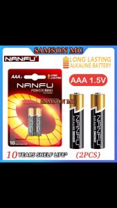 NANFU Original AAA Alkaline Batteries 1.5Volt Superior Battery LR03 For Toys Smart Lock Remote Control Weight Scale