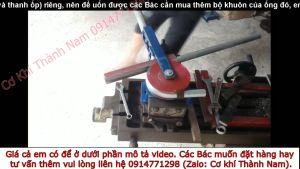 Bộ vam uốn ống tròn 2127 trọn bộ. Máy uốn ống cầm tay.