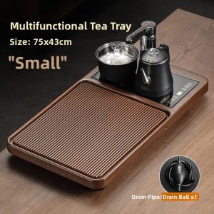 SHANGYANFANG | Automatic Electric Kettle Integrated Tea Tray Large