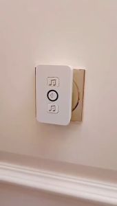 ✅100% Original Jcam Intelligent Small LED Wireless Doorbell Waterproof 300M Range Door Bells 62 Songs