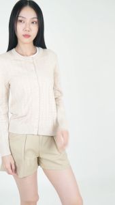 Forest Cardigan Perempuan | Forest Ladies Long Sleeve Knit Cardigan - 830125