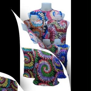 Tie dye muscle tees sando for men buy 3pcs assorted