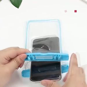 【Hania】High qualityl Waterproof Phone Pouch luminous phone pouch PVC waterproof cell phone case with lanyard water proof bag