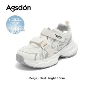 Agsdon | Thick Soled Breathable Mesh Mary Jane Sporty Sandals Summer New Design