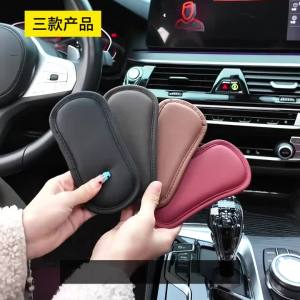 Car Elbow Rest Pad Protective Multifunctional PU Leather Car Knee Cushion Auto Center Console Leg Pads Auto Interior Accessories