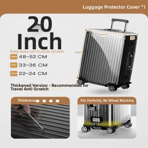 Dustproof Waterproof Durable Clear Thick Luggage Cover