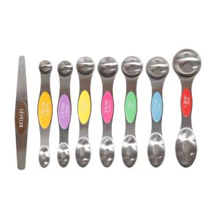 Magnetic Double-ended Baking Measuring Spoons Set
