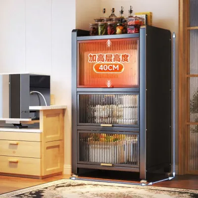 DIBIOU | Multifunctional Dustproof Kitchen Storage Cabinet