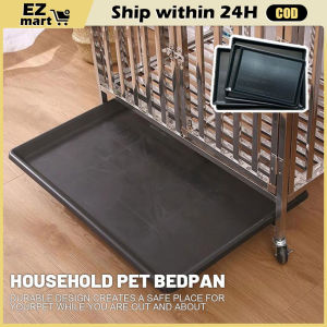Plastic Poop Tray Pet Bedpan Pet Trays Urinary Trays Household Pet Bedpan Cage Accessories Dog Cage Tray Urinal Tray Plastic Fecal Basin Tray