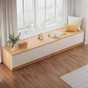 LUTUMEI | Tủ Đựng Có Ghế Ngồi Nắp Lật