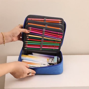 Pencil Home Blast Waterproof Pen Bag 72 color large-capacity sketch pencil case bag stationery set