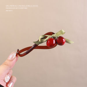 Premium Cherry Twist Hair Clip 2024 New Style Simple Design Hair Accessories for Women behind Head Hair Clip Fashionable