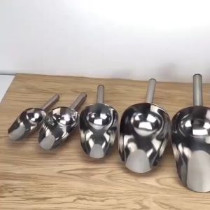 Candy Bar Buffet Commercial Scoops Bar Home Ice Scooper Shovel Food Flour Candy Scoop Stainless