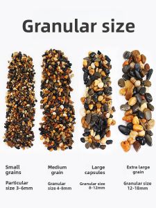 MONLEYTA | Natural Stream Stone Turtle Tank Decoration Bottom Sand Special Large Block Fish Tank Landscape Stones Manleyta H0601175407