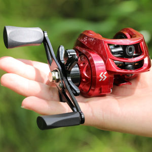 Sougayilang Dikirim Dari Indonesia COD Gulungan Pancing Baitcasting Reel 10KG Maksimal. Tarikan Gulungan Pancing Ultra-ringan 7.2:1 Rasio Magnetik Rem Baitcast Gulungan Casting Panjang