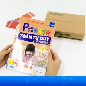 Sách Pomath - Toán Tư Duy Cho Trẻ 4-6 Tuổi (Tập 2)