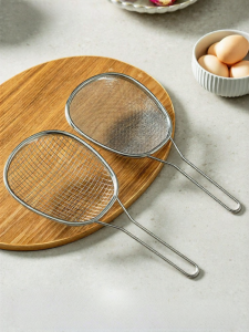 onlycook | Large 304 Stainless Steel Kitchen Strainer