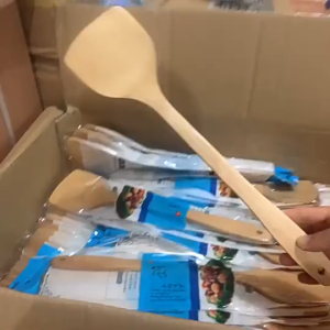 Kitchenware Wooden Non-stick Cooking Spatula Shovel Frying Rice