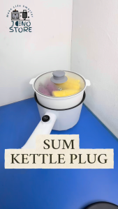 SUM SIRIM Approval Black Kettle Cord 3 Pin Plug Power Supply Cable Malaysia Plug 13A Fuse Kettle Plug -Black 1.5 Meter Made in Malaysia