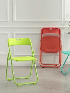 OTA- Portable Plastic Folding Chair Foldable Meeting Conference Chair Kerusi Lipat Fancy Chair Banquet chair Study chair 培训折叠椅