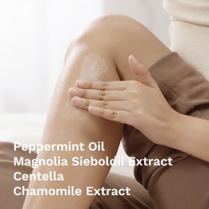 GENTLY Mamacare Relaxing Body Cream | Arnica Oil + Peppermint Oil + Centella Extract | Skincare Ibu Hamil dan Menyusui Terdaftar BPOM | Cream yang Memberikan Rasa Nyaman Tubuh dan Melancarkan Sirkulasi Darah
