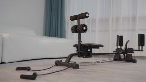 Rowing Exercise Machine Home Fitness Rowing Machine Folding Indoor Rowing Machine Foldable Multifunctional Rowing Machine Supine up to Chest Expander 划桨机