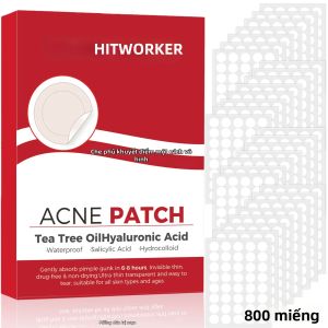 Miếng Dán Trị Mụn Hydrocolloid Chống Thấm Nước Tinh Chất Làm Sạch Da Mặt Trong Suốt Dụng Cụ Chăm Sóc Da Cho Mọi Loại Da Điều Trị Mụn Cho Cả Nam Và Nữ