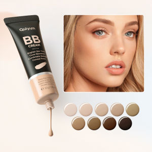 Kem trang điểm BB bền lâu quiyum 30g che khuyết điểm lỗ chân lông không thấm nước tông màu làm sáng da che khuyết điểm Kem nền trang điểm Kem nền trang điểm Trang điểm làm đẹp