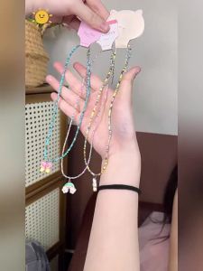 Festive Gift Rainbow Butterfly Cute Summer Pendant Children Necklace